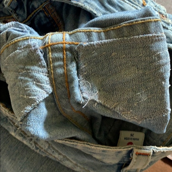 True religion distressed jeans - Picture 5 of 7